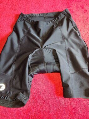 Size L 12/14 Adult's Black Padded Bike Shorts Waist 30-32 inches Bicycle Riding